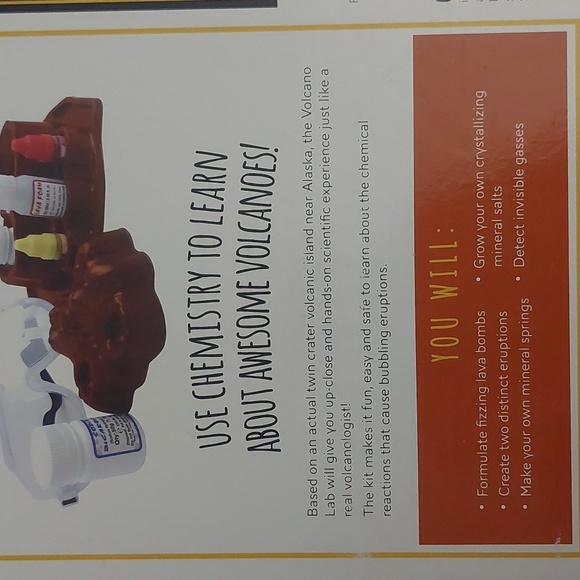 ✨3/$18 Science academy volcano lab kit - Picture 7 of 8